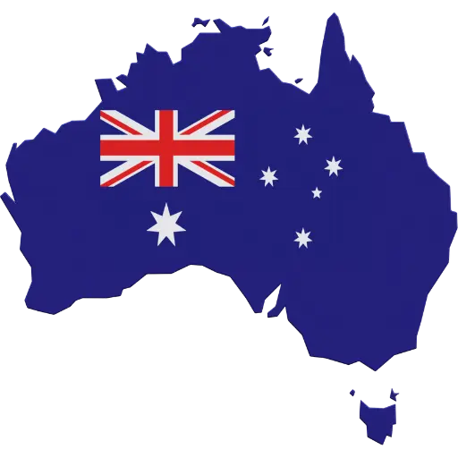 Austrália Map